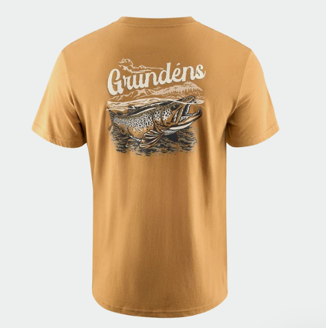 Grunden Leroy Brown SS T-Shirt Whiskey