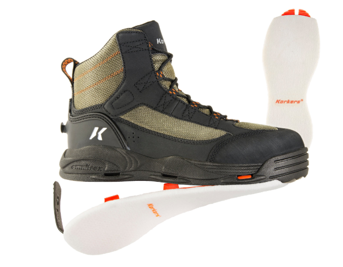 Korkers Greenback Fishing Boot With Felt Sole