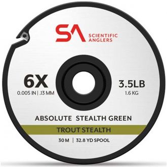 Scientific Anglers Absolute Trout Stealth Green Tippet