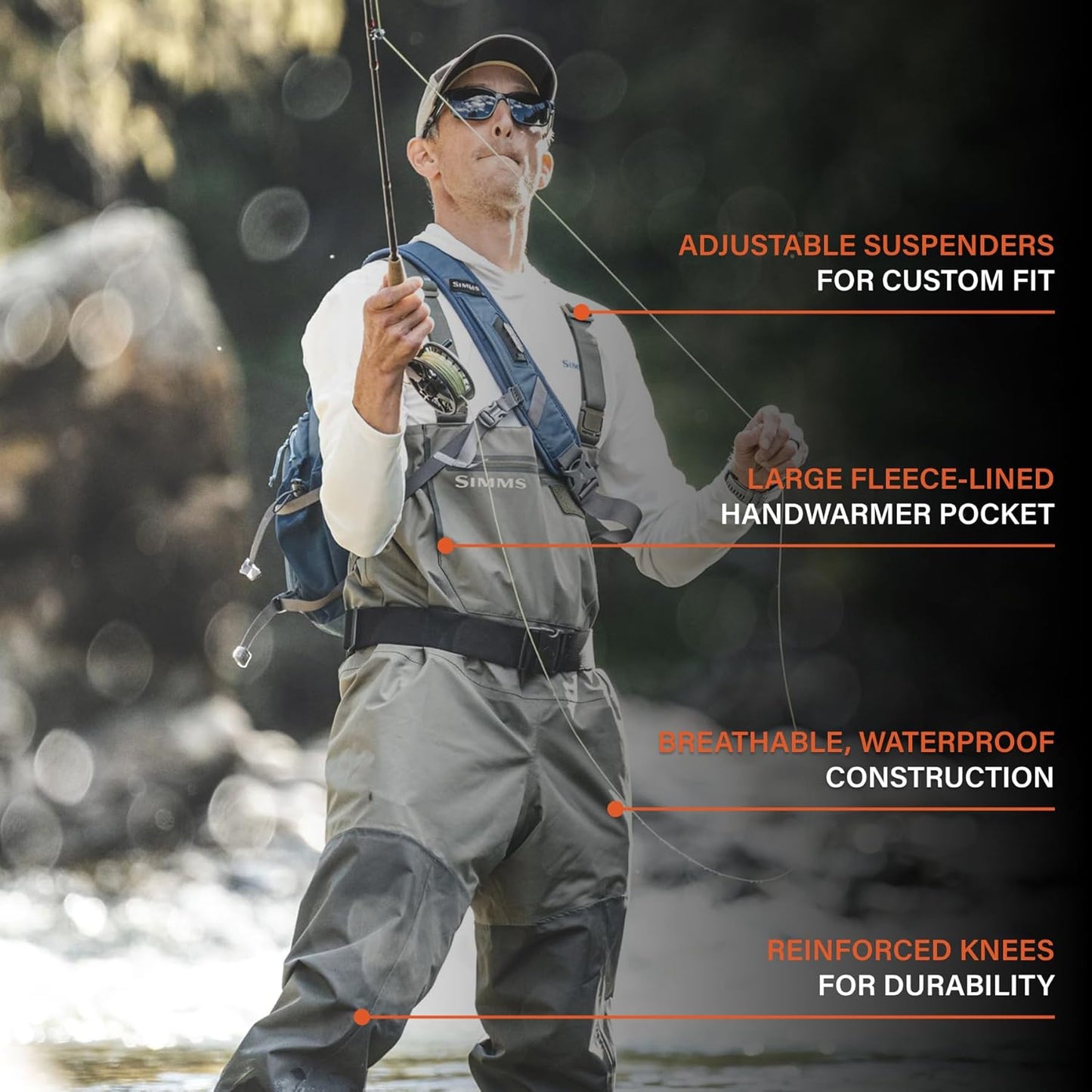 Simms M's Tributary Stockingfoot Wader