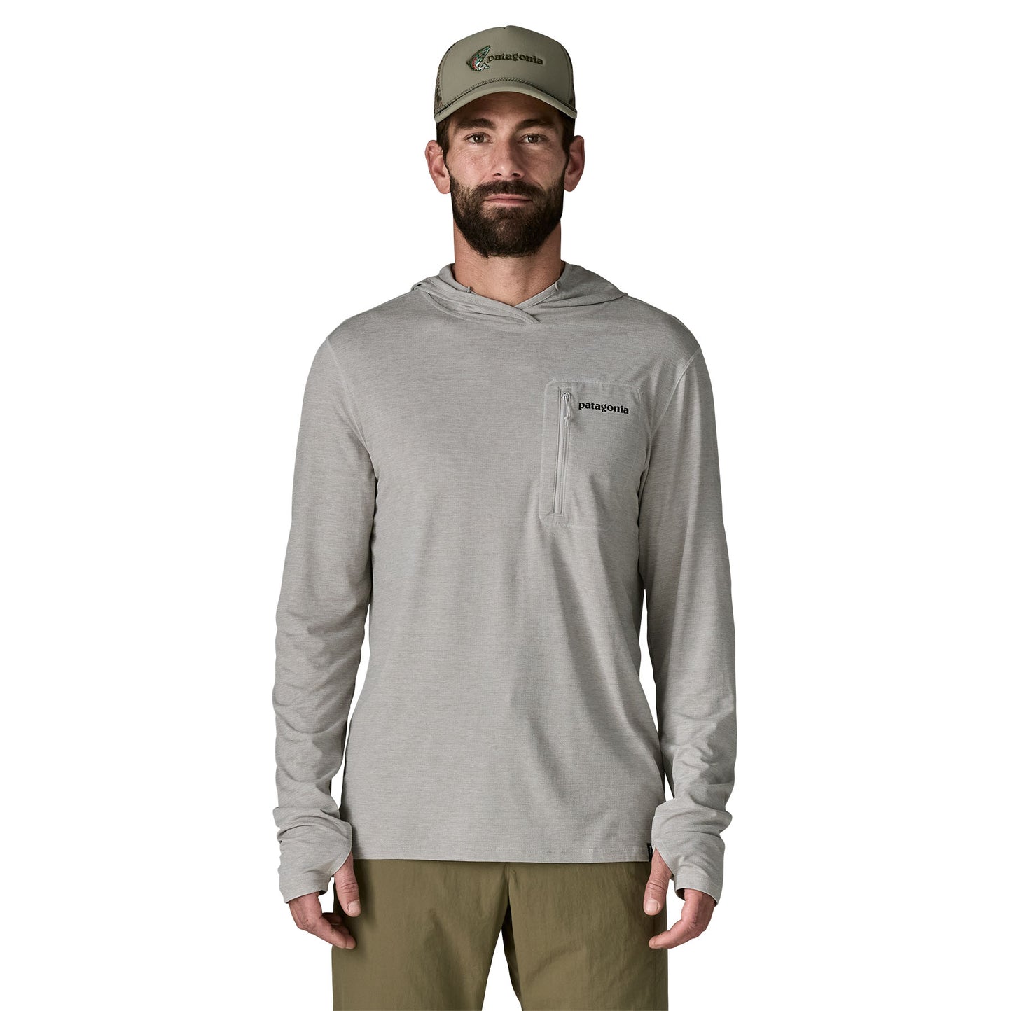 Patagonia M's Cap Cool Sun Hoody Fitz Roy Trout