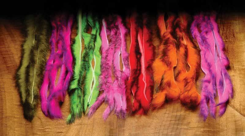 Hareline Two Toned Rabbit Strips