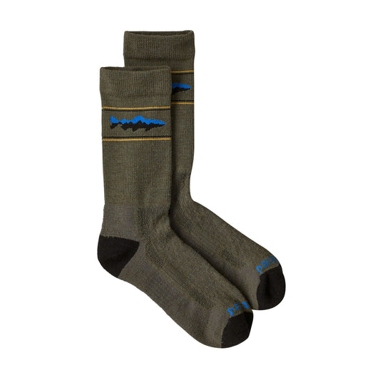 Patagonia Wool Crew Socks Mountain Trout