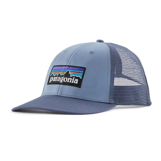 Patagonia P 6 Logo Lopro Trucker Hat Barnacle Blue