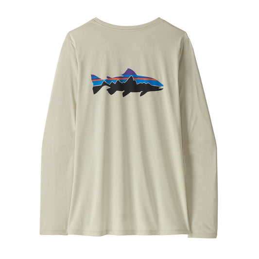 Patagonia W's Cap Cool Daily Shirt Fitz Roy Trout