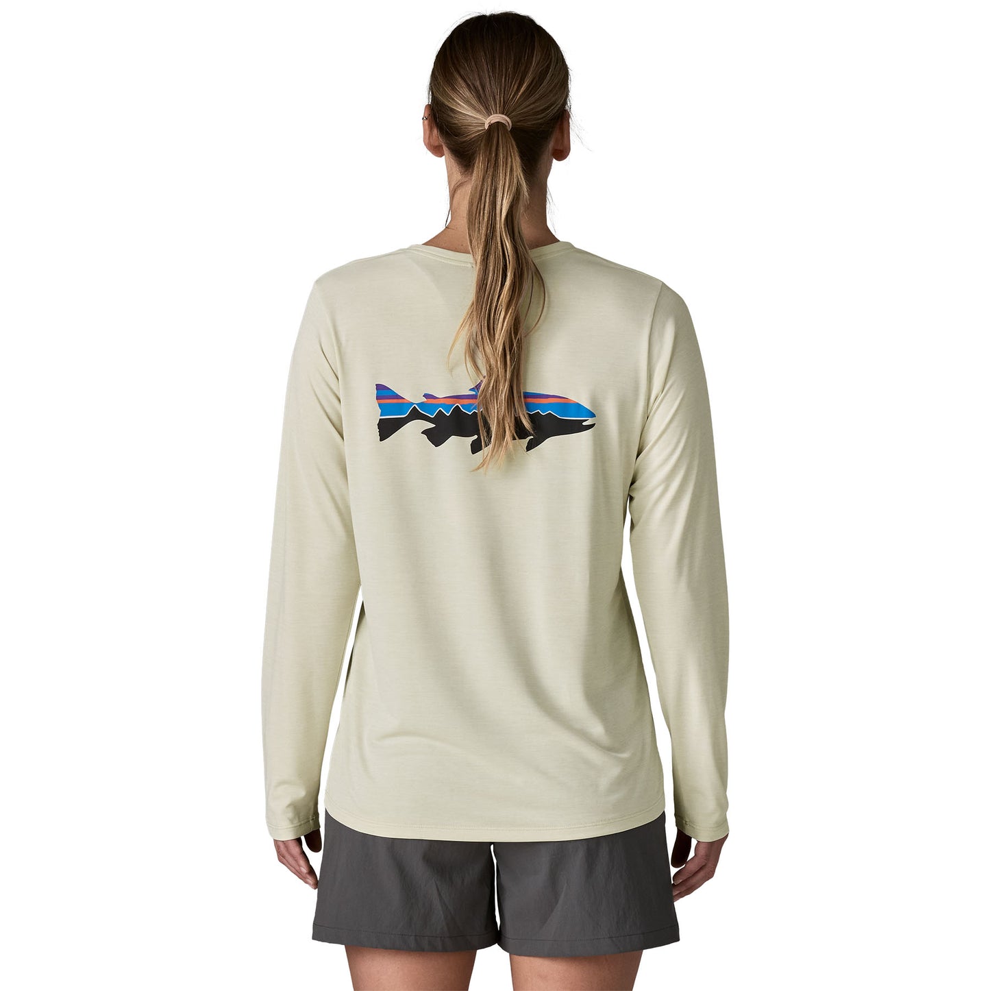 Patagonia W's Cap Cool Daily Shirt Fitz Roy Trout